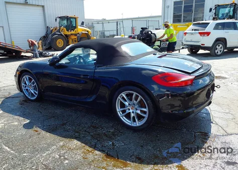 2015 Porsche Boxster from USA, damaged, VIN WP0CA2A8XFS120105